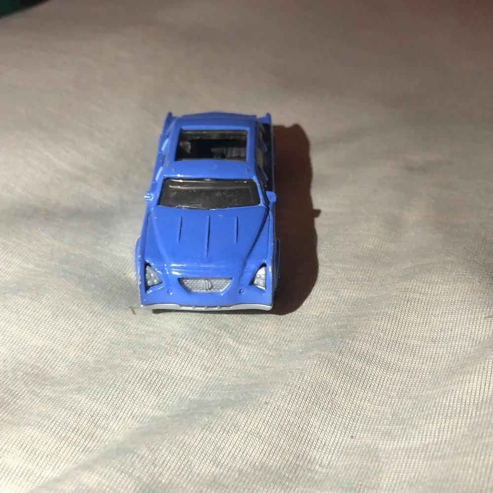 Blue Limousine Mathcbox car